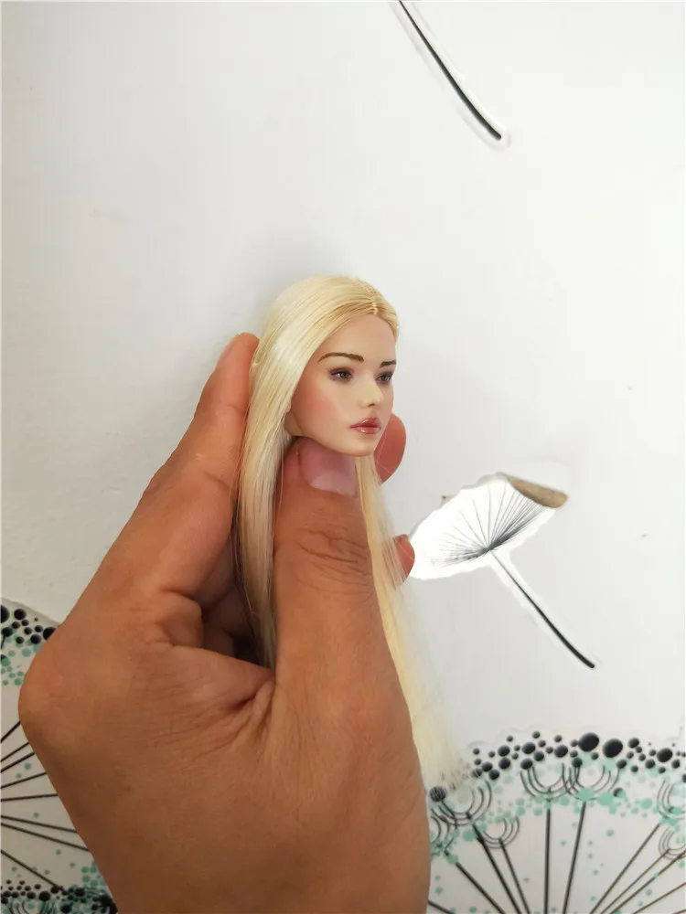 WONDERY 1/6 масштаб Ep02 Daeris Ava голова резная Европа девушка голова лепить модель со съемными ушами для бледного PH Бесшовные тела