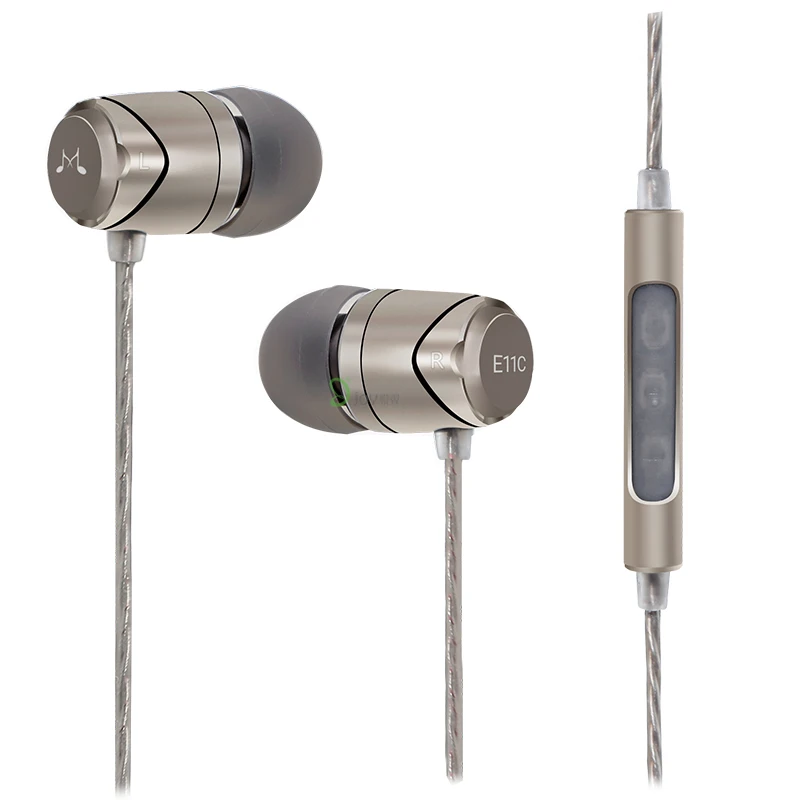 Наушники вкладыши SoundMAGIC E11C с микрофоном универсальный пульт дистанционного
