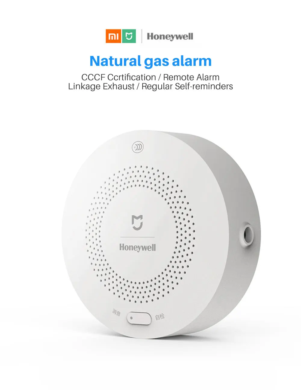 Mijia Honeywell детектор пожарной сигнализации фотоэлектрический датчик дыма Aqara Zigbee пульт дистанционного управления с приложением Mihome
