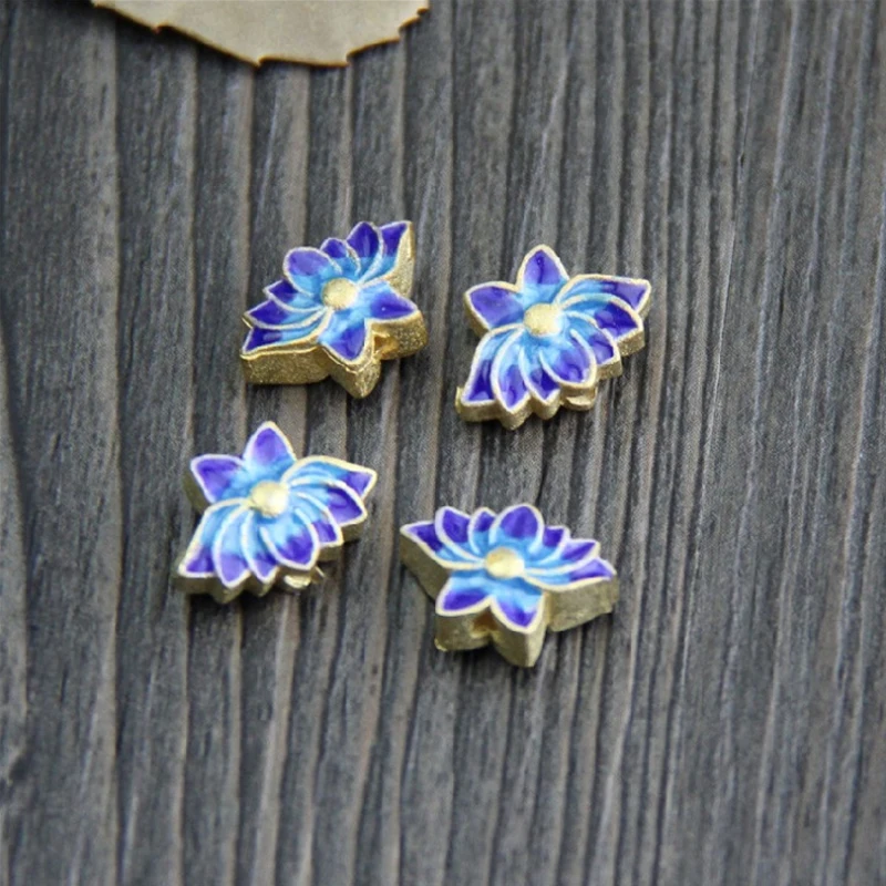 Бусины-разделители из стерлингового серебра 925 пробы для изготовления ювелирных