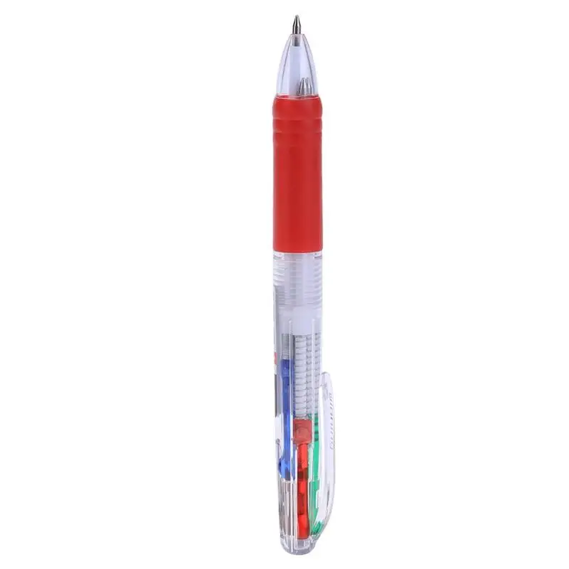 12Pcs 4 Colors Red Blue Black Ball Point Ballpoint Pen For Writing School Office Supplies stationery learning supplie