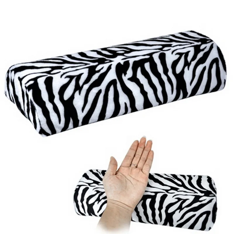 Бесплатная доставка Новая мягкая Zebra полосы рук на подушки ногтей Книги по