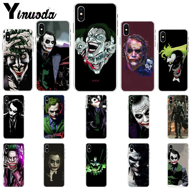 11pro MAX DC Joker Karta Мягкий ТПУ чехол для телефона iPhone 6S 6plus 7 7plus 8 plus X Xs 5 5S XR | Мобильные