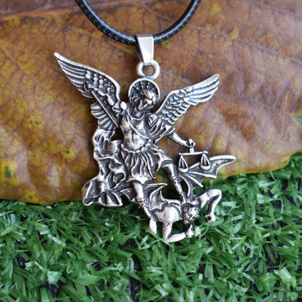 Подвеска SanLan Archangel St.Michael Protect Me Saint Shield русская подвеска orhodox|Цепочки| |