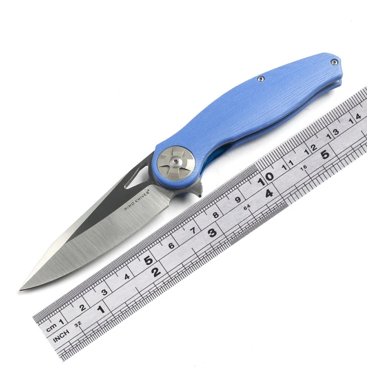 Складной нож NIMO NK1701 M390 100% G10 система с шарикоподшипником карманный клинок для