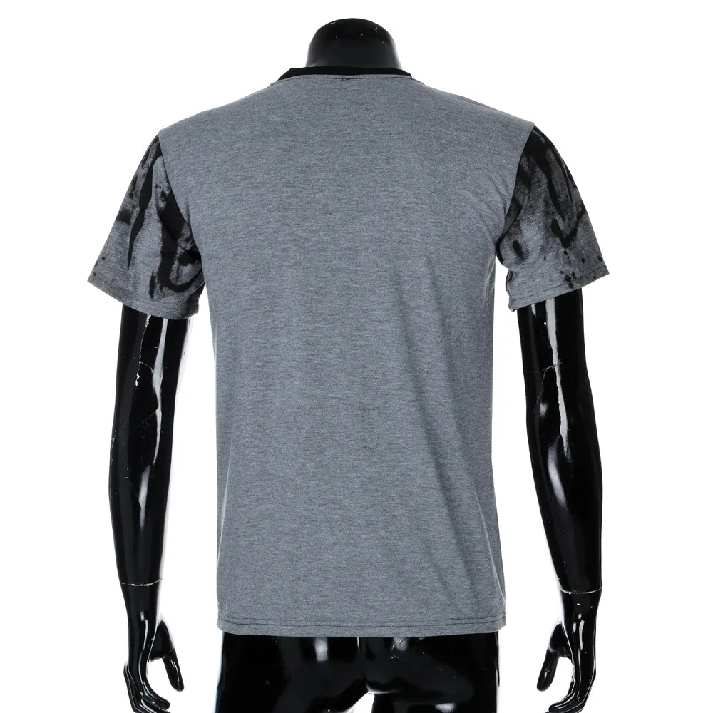 Лидер продаж новая летняя футболка с динозавром Юрского периода Мужская круглым