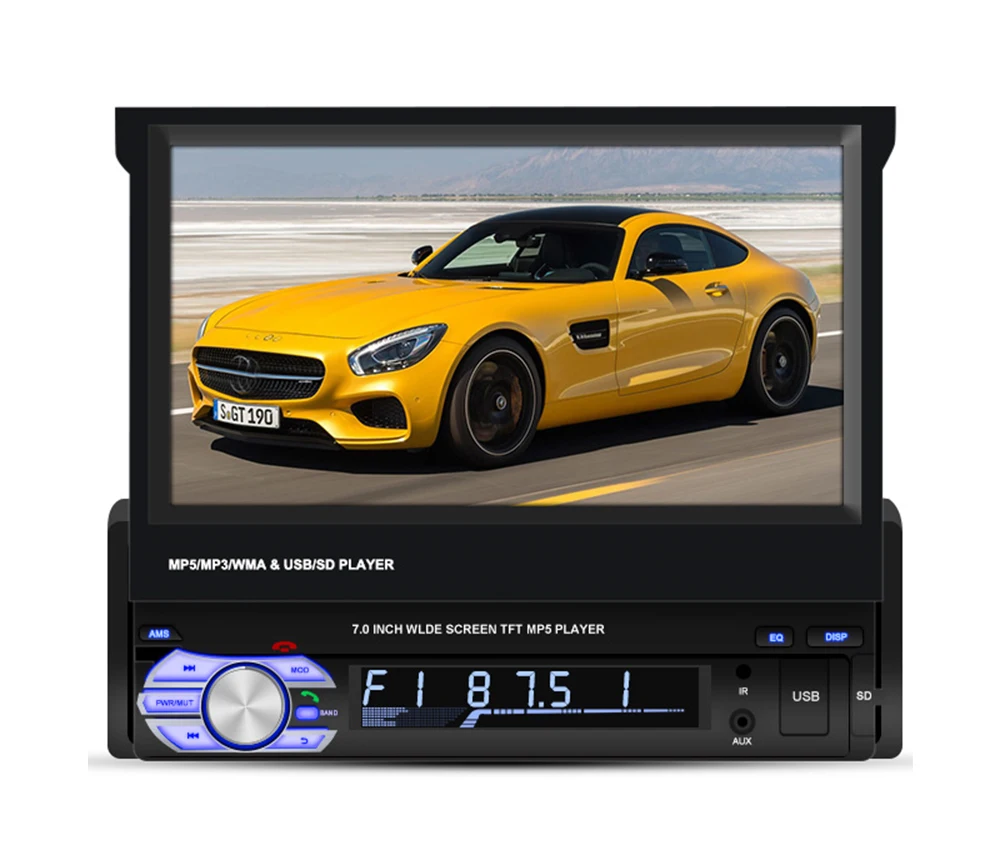 Автомобильный задний ночные камеры заднего вида + Bluetooth аудио 7 &quotHD сенсорный