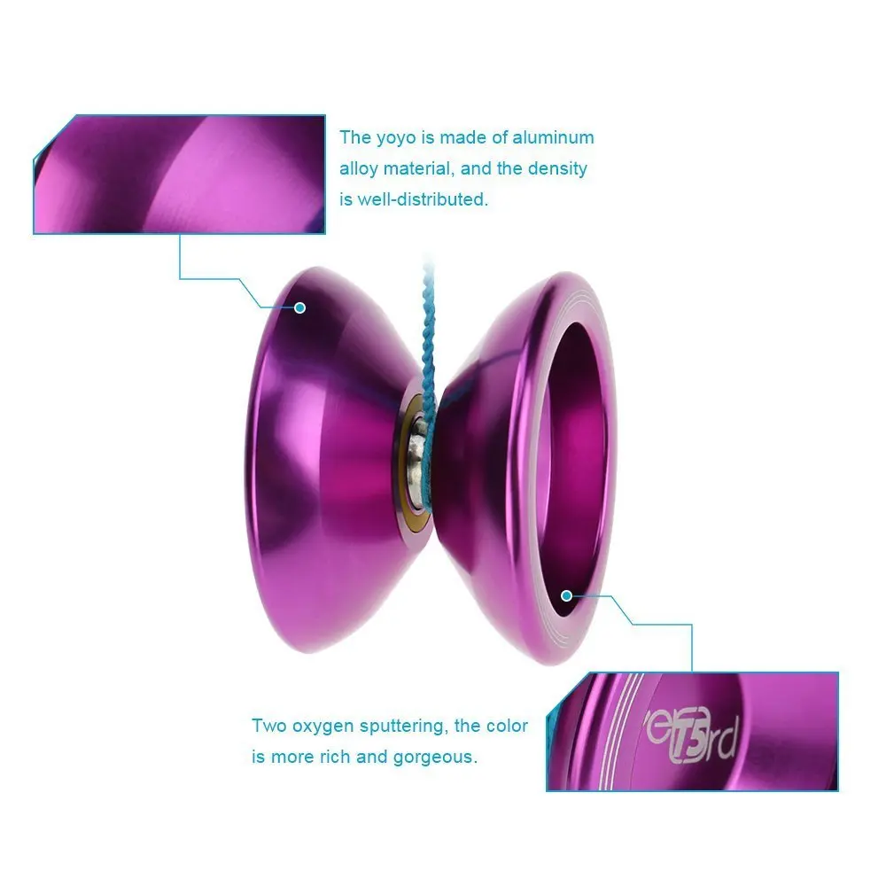 Новое поступление MAGIC YOYO T5 yoyo ЧПУ металл KK подшипник профессиональные игрушки