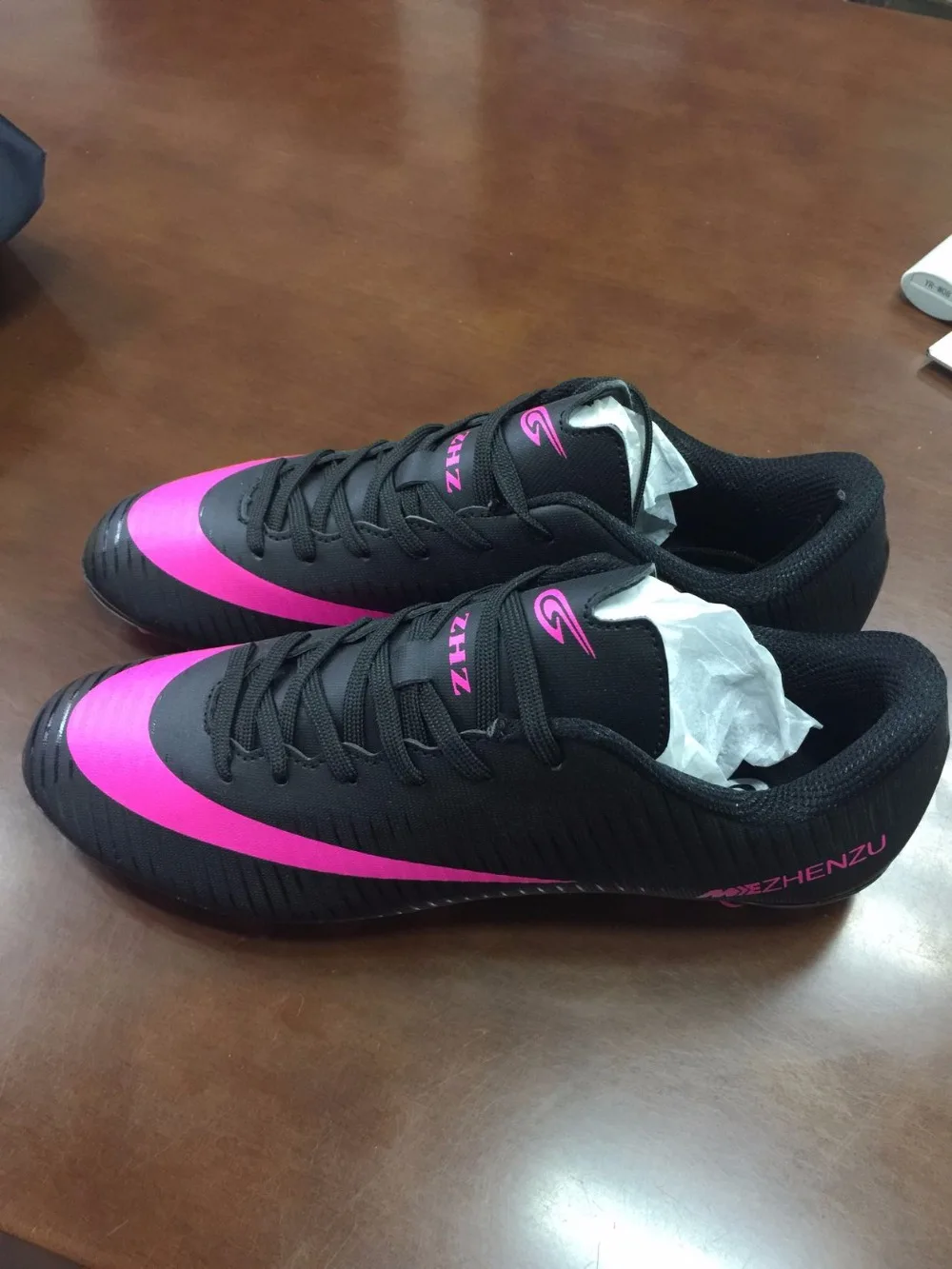 Zhenzu футбольные ботинки футболки мужские запонки бутсы Chuteiras Botas De Futbol voetbalschoenen для женщин и взрослых