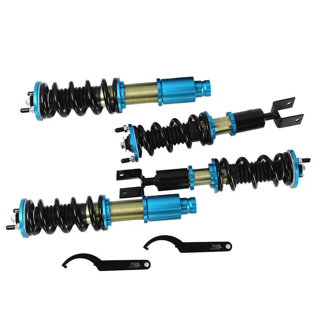 Pao Coilover подвески для 1990 1991 1992 1993 Acura Integra 1988 Honda Civic демпфер CO ACURA9093 SB NA|Детали