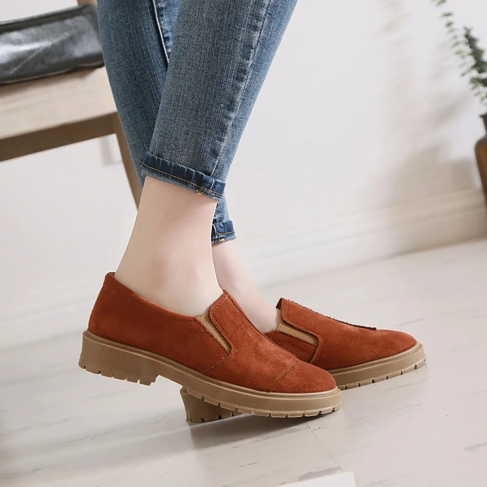 New Women basic Boots Trim Round Toe Ladies Moccasins Short Ankle for Footwear Flats Shoes Spring | Обувь - Фото №1