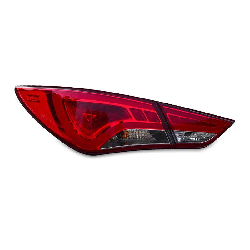 red Задняя фара для hyundai Sonata светодиодные ходовые огни Светодиодный светодиодный стоп-сигнал светодиодный фонарь - Цвет: red