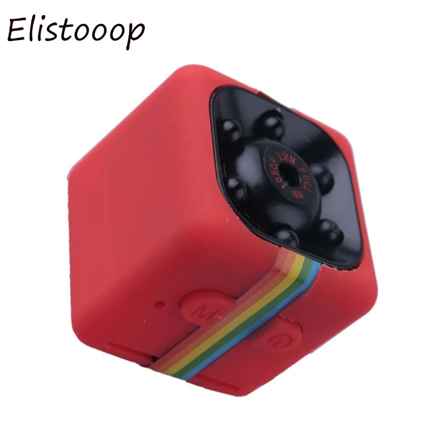 Мини камера Elistooop SQ11 HD 1080P с датчиком ночного видения видеорегистратор движения DVR