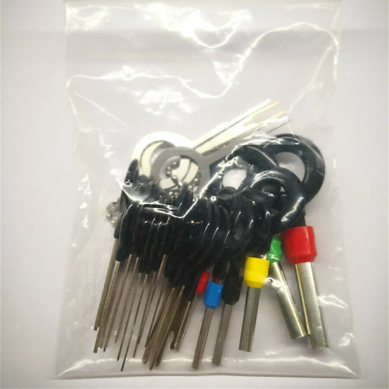 21 шт. инструмент для удаления клемм автомобильных проводов соединитель проводки