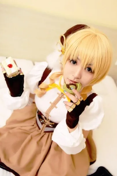 Puella Magi Madoka Magica Tomoe Mami костюм для косплея Полный Комплект носков включает 11 |