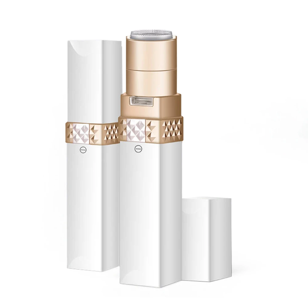 Водонепроницаемый Электрический мини эпилятор для подмышек и бороды устройство