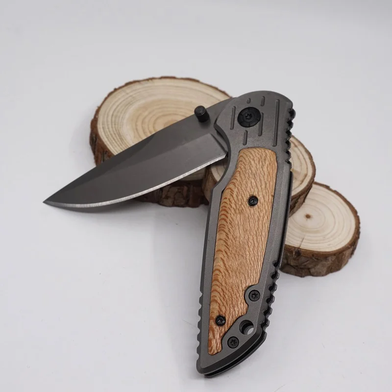 Тактический нож для выживания складной закаленное лезвие 3Cr13 55HRC Карманные