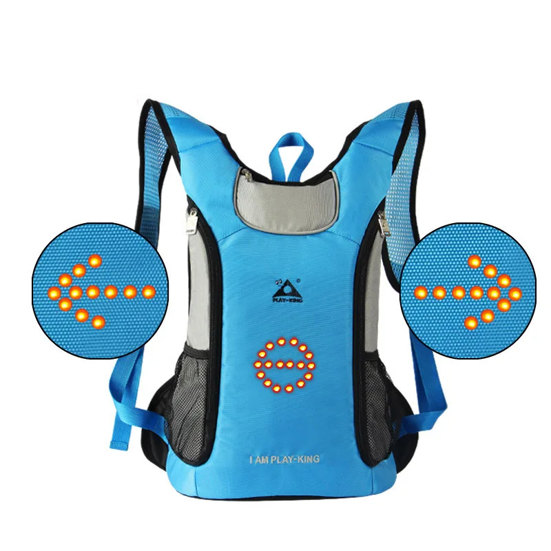 Студент рюкзак безопасности светодиодный сумка светоотражающий поворотник