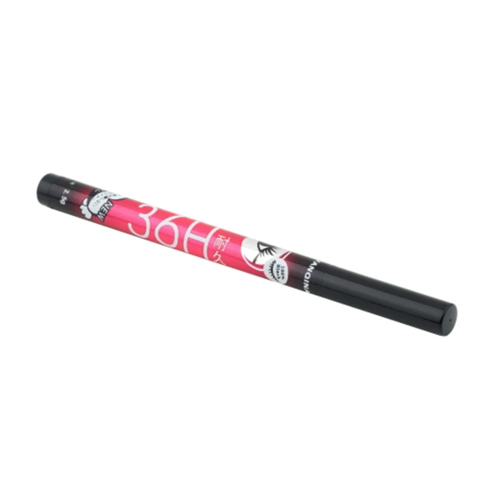 Водонепроницаемый черная жидкость Подводка для глаз Ручка Make Up Красота долгое Eye