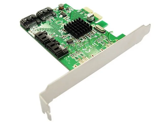 Marvell чипсет с 4 портами SATA 6 Гбит/с PCI-Express контроллер карта PCI-e на 3 0 конвертер