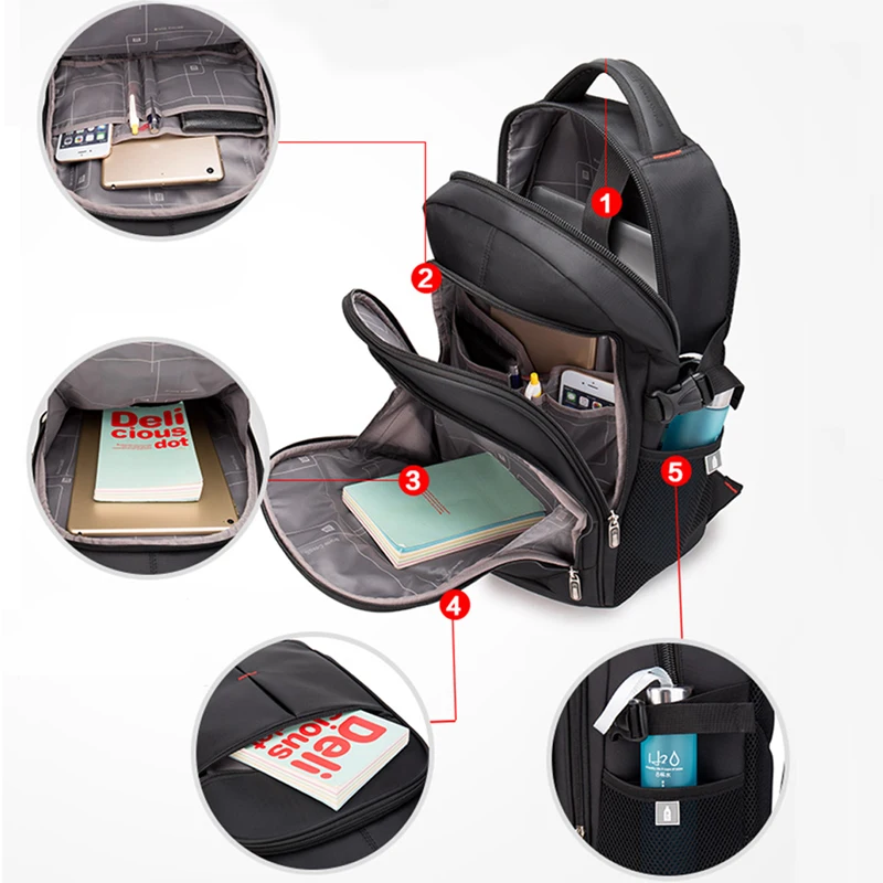 Рюкзак для ноутбука мужской женский водонепроницаемый|bolsa mochila|waterproof backpacklaptop