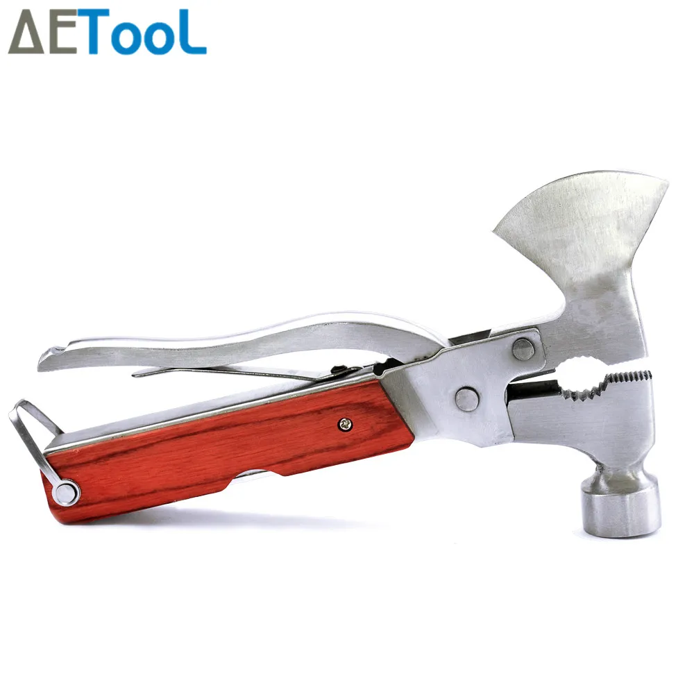 AETool Multi Функция топор молоток безопасности Инструменты Высокое качество
