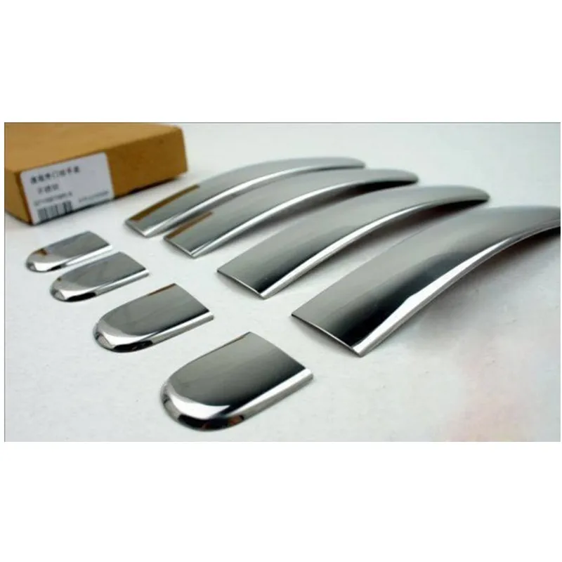 Высокое качество ABS хромированная дверная ручка Крышка для Volkswagen VW Tiguan 2007 2008 2009 2010