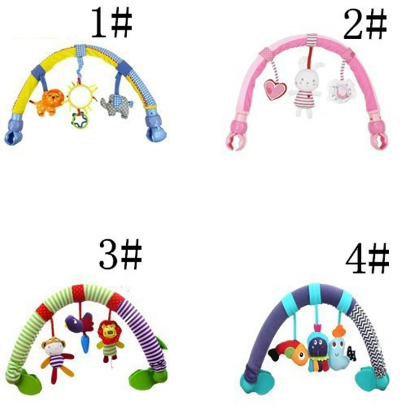 Детские развивающие игрушки для кроватки погремушки коляски детские детей 0-12