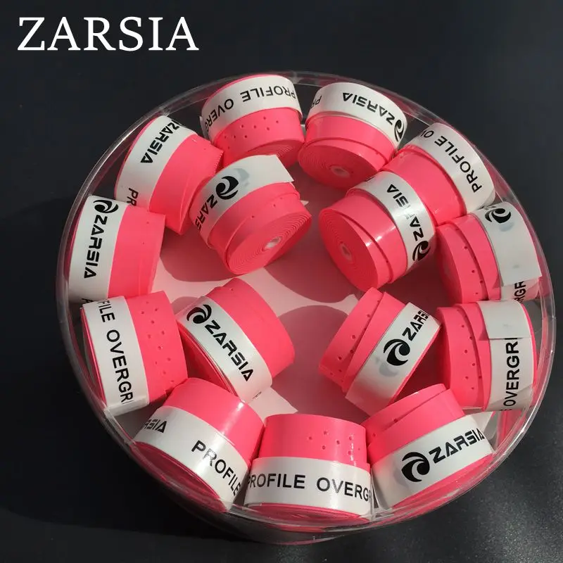 (Неоново розовый) 60 шт./лот ZARSIA вязкая теннисная накладка перфорированная