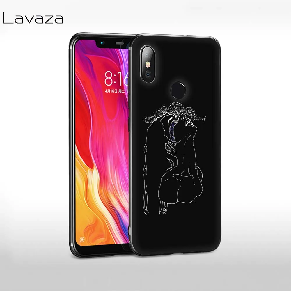 Мягкий чехол Lavaza Line Art Body для Huawei Honor 10 8 9 Lite 6A 7A Pro 7c 7x 8c 8x Nova 3 3i 4 Y5 Y9 Y6 Y7 Prime |