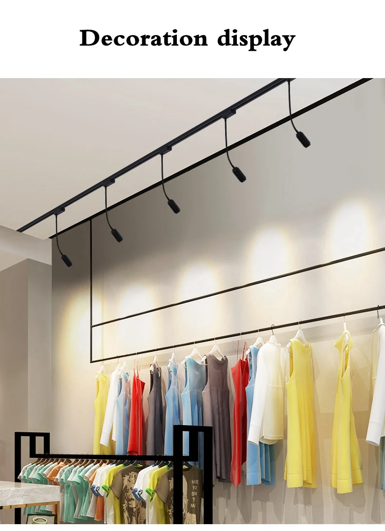 LED Track spotlights wall mounted long arm ceiling small spotlight 3w/5w/7w/10w mini focus track light