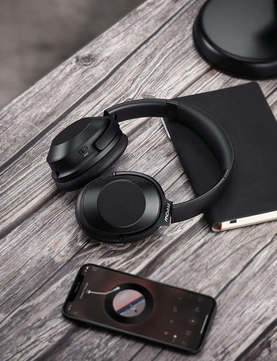 Mpow H12 Bluetooth ANC наушники беспроводные наушники Проводная гарнитура с микрофоном HiFi Звук глубокий бас 30H время воспроизведения для Iphone 11