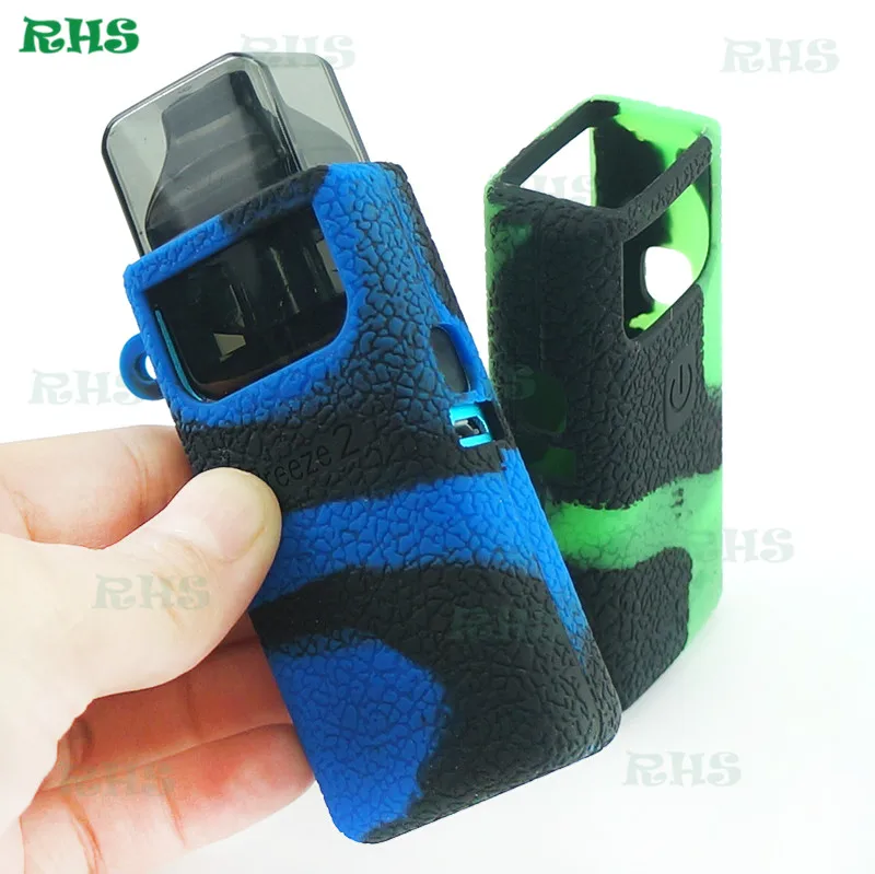 10 шт./лот RHS предложение Цветной силиконовый защитный чехол наклейка для Aspire Breeze 2