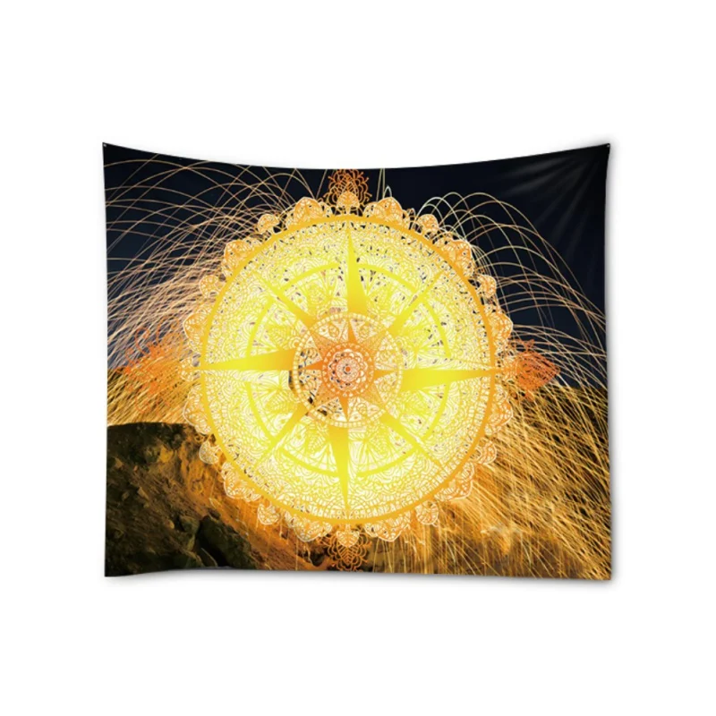 3 Подвесной Настенный Гобелен Европа и США пляжный полотенце Подушка 150*130 см - Цвет: 3