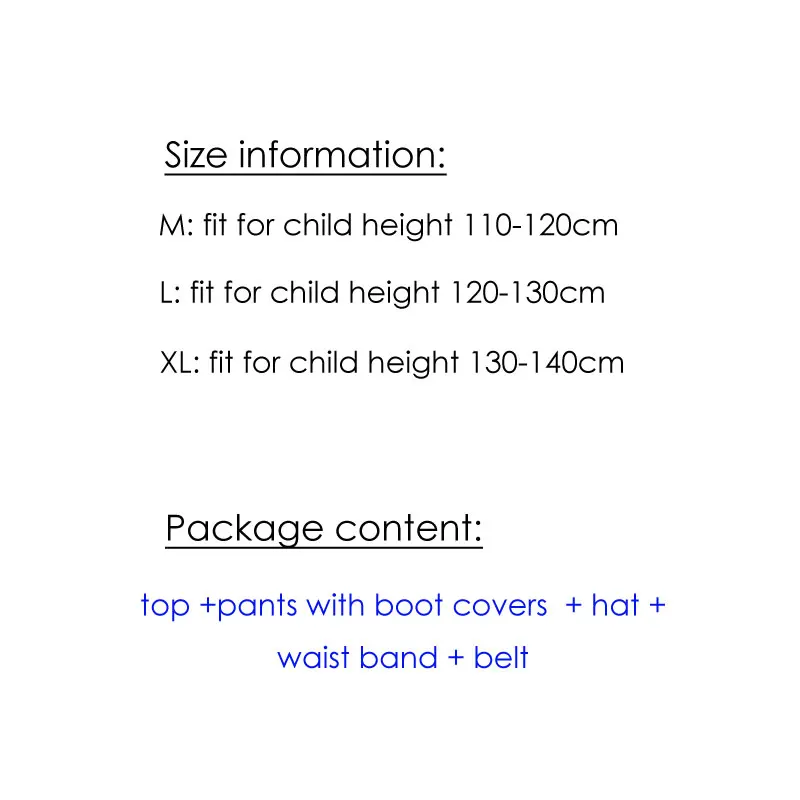 

Child Kids Pirate Scoundrel Costume for Boys New Year Party Purim Halloween Fancy Dress Up