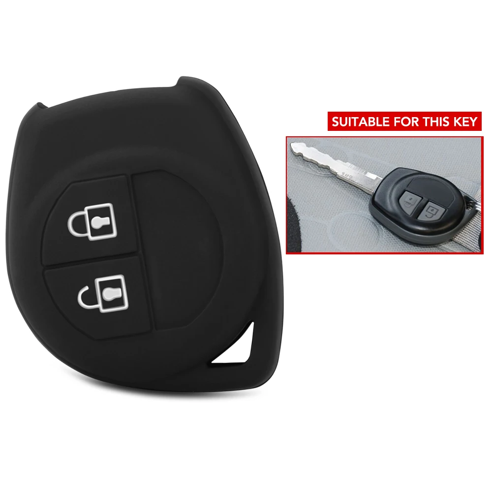 Силиконовый резиновый чехол для автомобильного ключа SUZUKI SX4 SWIFT LIANA ALTO IGNIS USD BALENO
