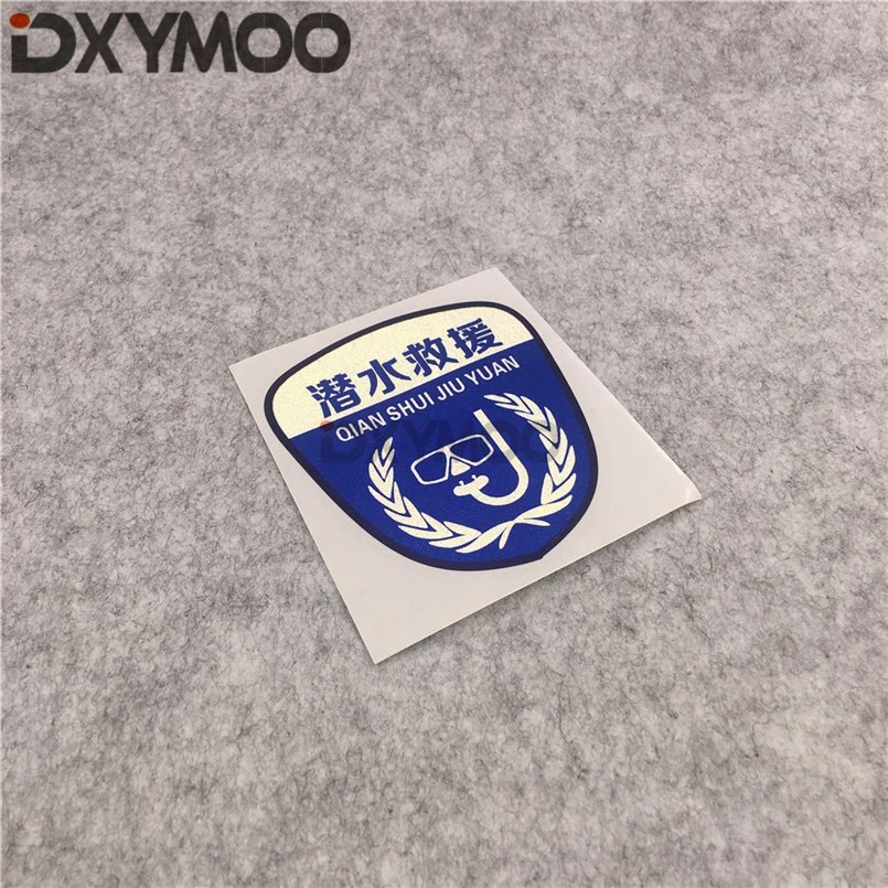

Car Sticker and Decals Creative Diving Rescue Funny Scuba Dive Laptop Skateboard Bumpers