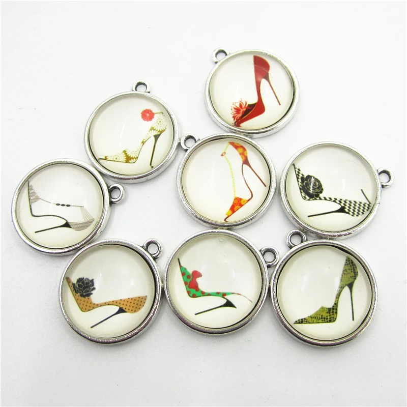 

10 шт., подвески для обуви на высоком каблуке