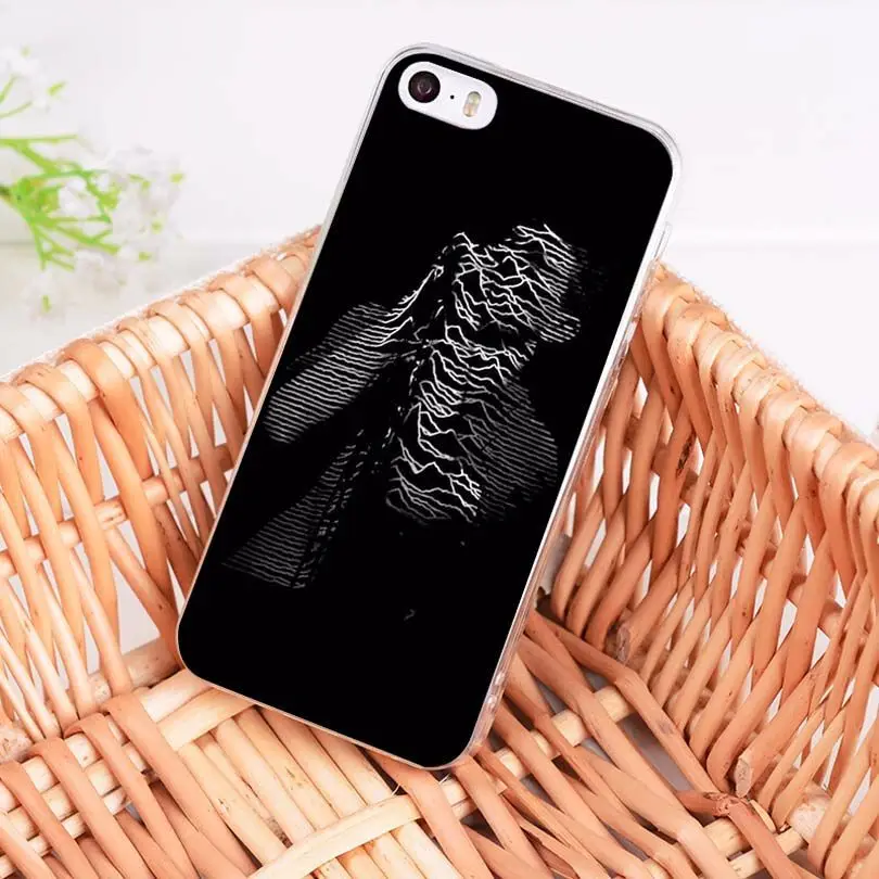 MaiYaCa joy division unknown pleasures прозрачный мягкий ТПУ чехол для телефона чехол для iPhone X 6s 7 7plus 8 8Plus 4S 5S 5C Чехол