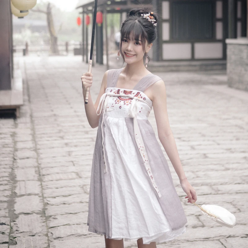 Hanfu костюм в китайском стиле летняя женская одежда китайское древнее и