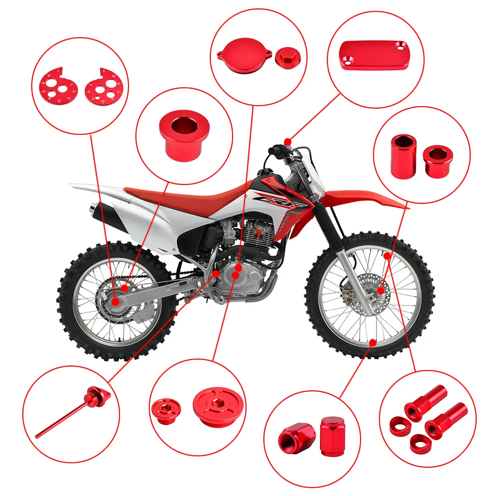Для Honda CRF230 CRF 230 03- крышка ГРМ двигателя крышка Регулятора Цепи статора Крышка Передняя Задняя прокладка уплотнительная крышка обода клапан стволовая крышка
