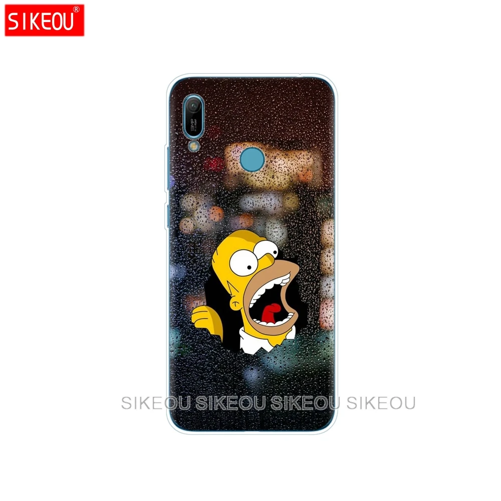 10734 Huawei y6 чехол huawei Y6 чехол из силикона и ТПУ мягкий чехол для телефона для huawei Y6 MRD-LX1 MRD-LX1F Y 6 pro Y6Prime чехол - Цвет: 10734