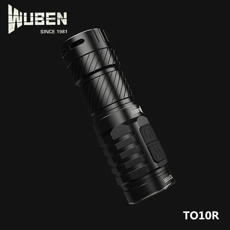 Wuben TO10R высокая CRI Плавная затемнение факел свет кабель зараядки USB Магнитный 16340