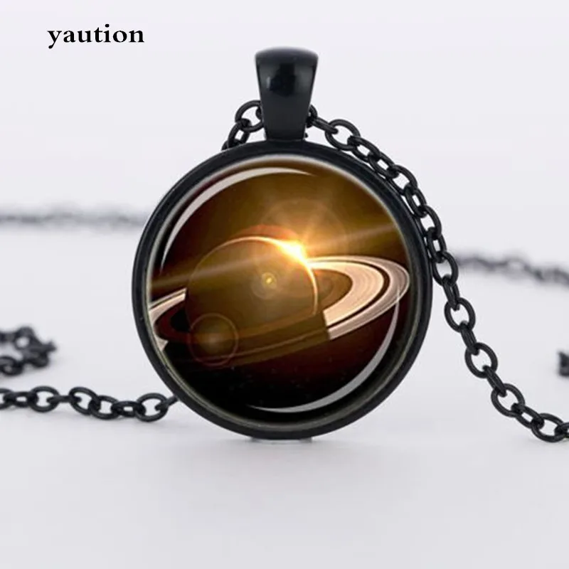 Оптовая продажа стеклянный кабошон в винтажном стиле Saturn художественное фото