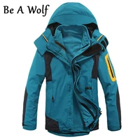 be a wolf hunting jacket mens inner fleece hunting jackets waterproof outdoor sports warm coat hunting coats jackets
