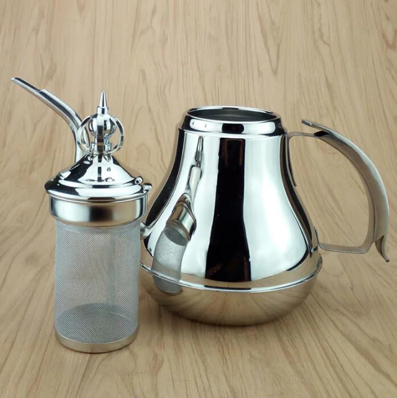 1.8L/1.2L чайник из нержавеющей стали золотой серебряный чайник с фильтром сетевой кухонный вареный черный и зеленый чай пуэр напиток водонагреватель