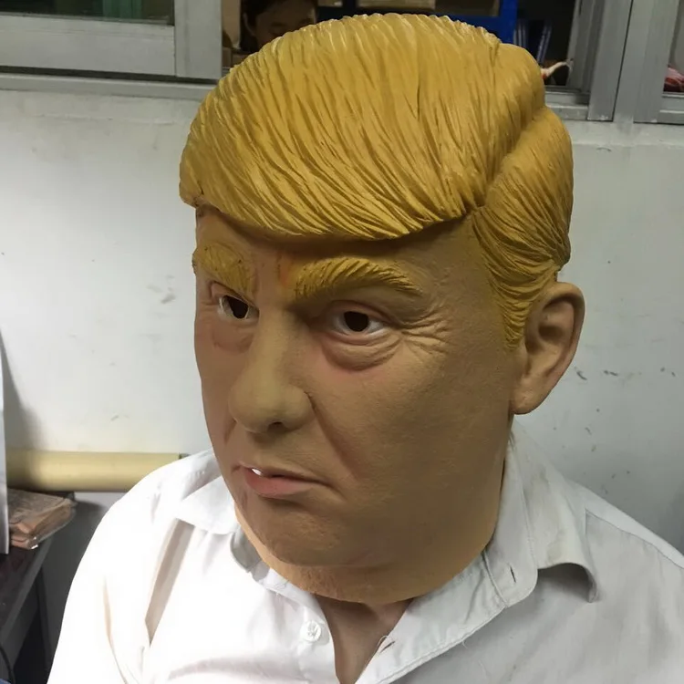 Трамп маска для нового американского президента косплей реквизит глава партии