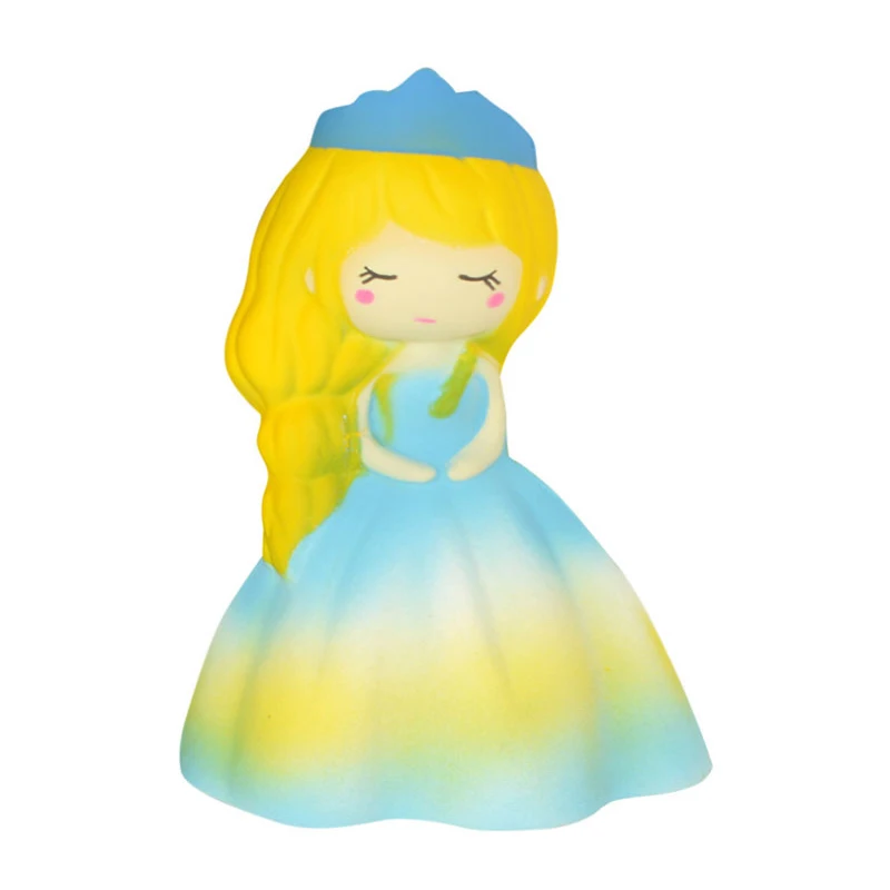 Jumbo Kawaii Princess Girl Мягкая кукла медленно восстанавливающая форму мягкая сжимаемая