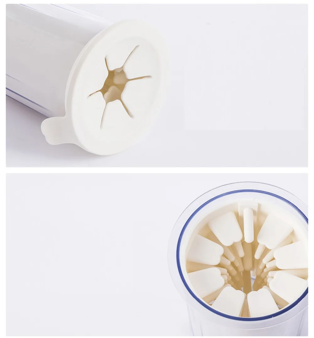 Xiaomi Mijia портативный питомец, кошки, собаки, чашка для чистки ног, инструмент для чистки собак, мягкая пластиковая щетка для мытья лап, аксессуары для домашних животных