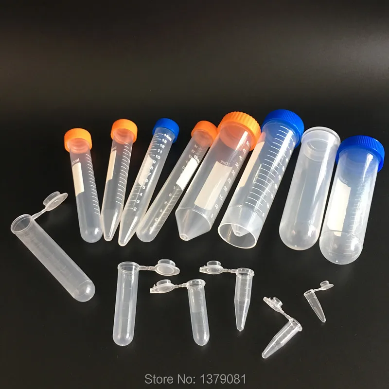 500 шт plastic пластиковая микро центрифуга трубка, пластиковая Капсульная упаковка, оболочка заостренный конец EP трубы
